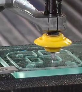 Гидроабразивная резка оргстекла Гидроабразивная резка оргстекла